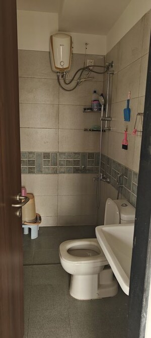 Bathroom in 2 BHK Apartment at Nanded City Pancham, Nanded – for Rent