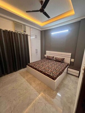 Bedroom in 3 BHK Builder Floor at Ramesh Nagar – for Rent