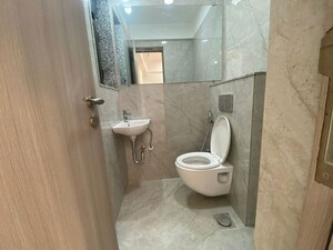 Bathroom in 1 BHK Apartment at Antariksh Ace, Bandra East – for Rent