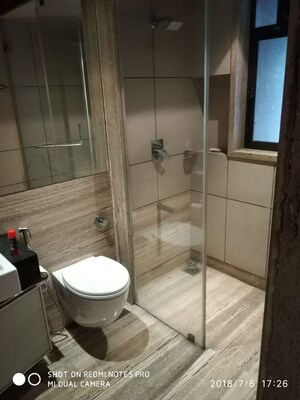 Bathroom in 4 BHK Apartment at Tiara Tower, Santacruz West – for Rent