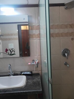 Bathroom in 3 BHK Apartment at Sector 91 – for Rent
