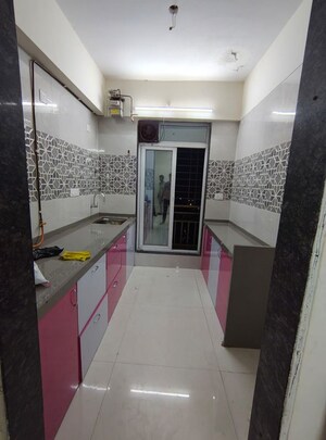 Kitchen in 2 BHK Apartment at Welkin Mannat, Ghansoli – for Rent