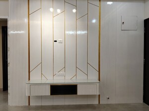 Living Room in 2.5 BHK Apartment at Candeur 40, Miyapur – for Rent