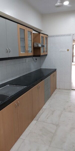 Kitchen in 3 BHK Apartment at Villa Rosa Apartment, Bandra West – for Rent