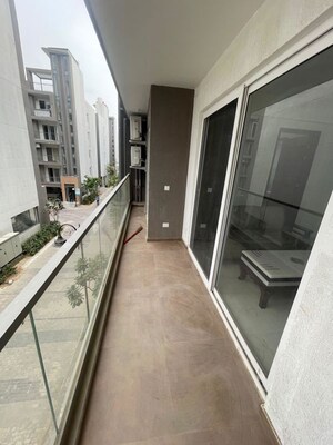 Balcony in 2.5 BHK Apartment at Smart World Gems, Sector 89 – for Rent