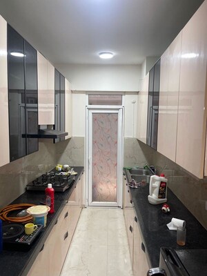 Kitchen in 2.5 BHK Apartment at Smart World Gems, Sector 89 – for Rent