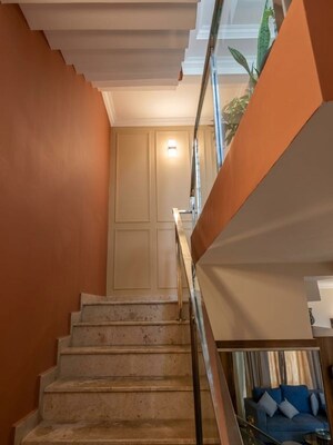 Staircase in 3 BHK Villa at Kannamangala – for Sale
