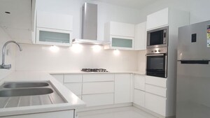Kitchen in 3 BHK Apartment at Marvel Crest, Koregaon Park – for Rent