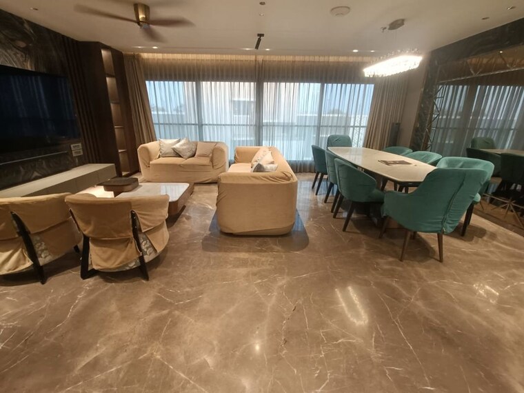 Living Room, ekta-trinity 4 Bedroom 2000 Sq.Ft. Apartment In Santacruz West Mumbai 10661799