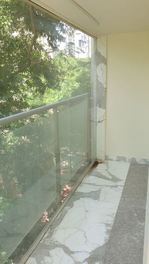 Balcony in 3 BHK Apartment at Raj Rishi, Khar West – for Sale