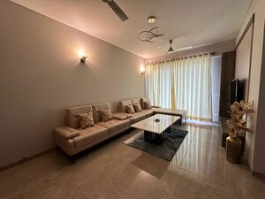 Living Room in 3.5 BHK Apartment at Emaar Digi Homes, Sector 62 – for Rent