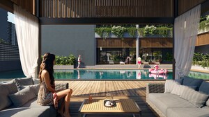 Swimming Pool in 3 BHK Apartment at Assetz Mizumi Reserve, Kudlu – for Sale
