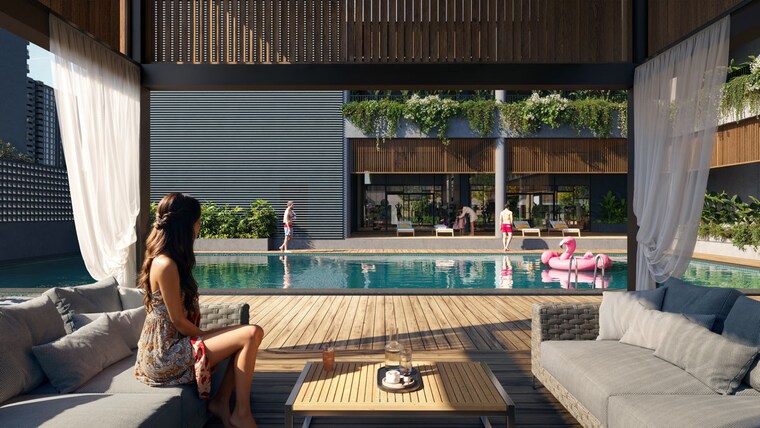 Swimming Pool, assetz-mizumi-reserve 3 Bedroom 1901 Sq.Ft. Apartment In Kudlu Bangalore 10661765