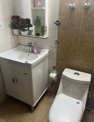 Kitchen in 3 BHK Apartment at Gaur Atulyam, Omicron I Greater Noida – for Rent