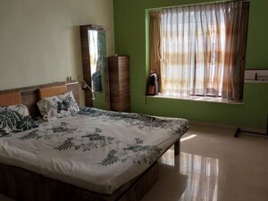 Bedroom in 3 BHK Apartment at Rutuparna Apartments, Baner – for Rent