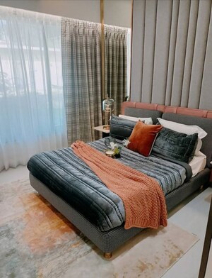 Bedroom in 3 BHK Apartment at Kalpataru Blossoms, Sinhagad Road – for Sale