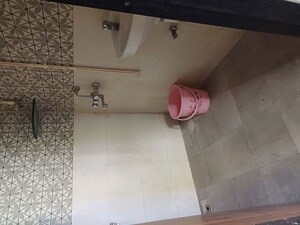Bathroom in 1 BHK Apartment at Mahavir Tower Ghansoli, Ghansoli – for Rent