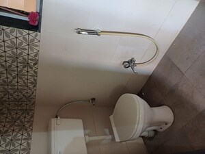 Bathroom in 1 BHK Apartment at Mahavir Tower Ghansoli, Ghansoli – for Rent