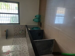 Kitchen in 1 BHK Apartment at Mahavir Tower Ghansoli, Ghansoli – for Rent