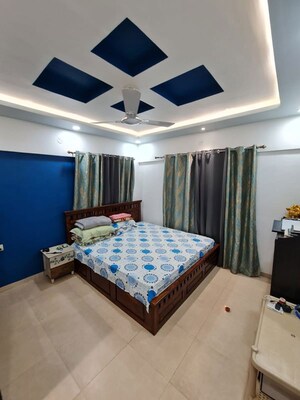 Bedroom in 2 BHK Apartment at Gera Emerald City, Kharadi – for Rent