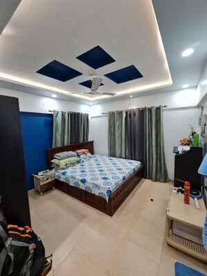 Bedroom in 2 BHK Apartment at Gera Emerald City, Kharadi – for Rent