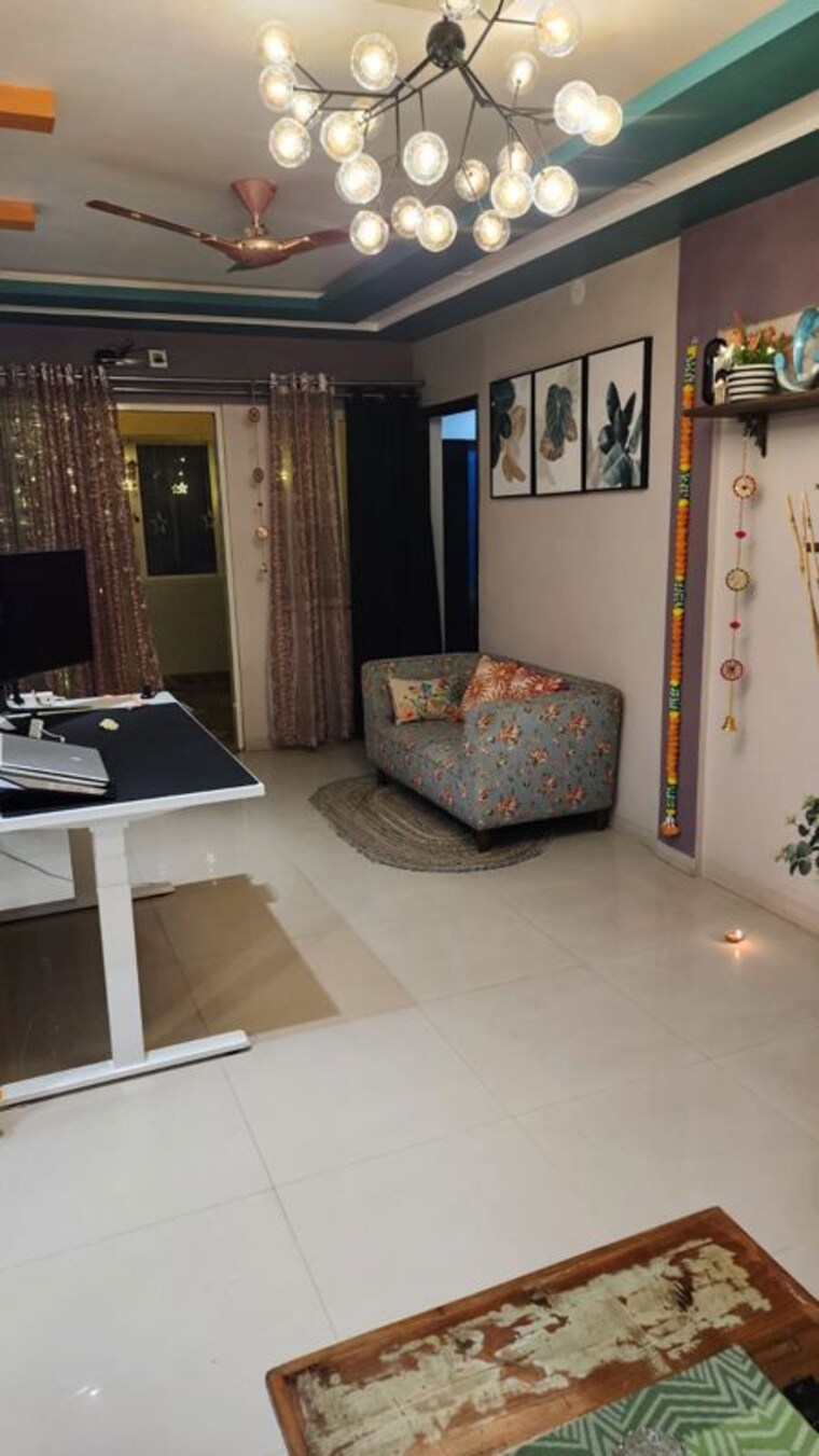 Living Room, gera-emerald-city 2 Bedroom 1242 Sq.Ft. Apartment In Kharadi Pune 10661851