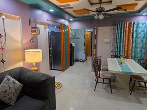Living Room in 2 BHK Apartment at Gera Emerald City, Kharadi – for Rent