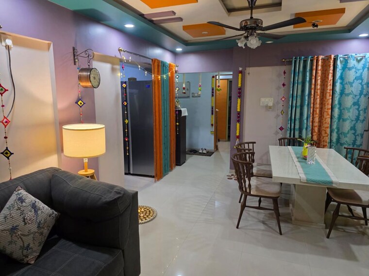 Living Room, gera-emerald-city 2 Bedroom 1242 Sq.Ft. Apartment In Kharadi Pune 10661851