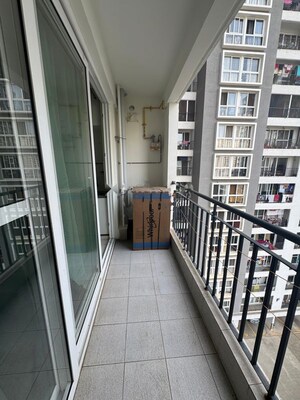 Balcony in 1 BHK Apartment at Godrej Nurture Electronic City, Electronic City Phase I – for Rent
