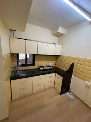 Kitchen in 1 BHK Apartment at Lady Ratan Tower, Worli – for Rent