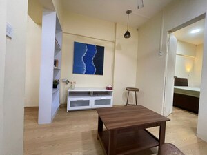 Bathroom in 1 BHK Apartment at Lady Ratan Tower, Worli – for Rent