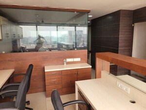 Kitchen in  Office Space at Rudra Titanium Square, Sector 26 – for Rent