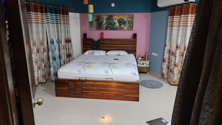 Bedroom, majestique-marbella-phase-1 3 Bedroom 1020 Sq.Ft. Apartment In Kharadi Pune 10661943