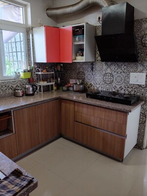 Kitchen in 4 BHK Apartment at Emaar Palm Terraces Select, Sector 66 – for Rent