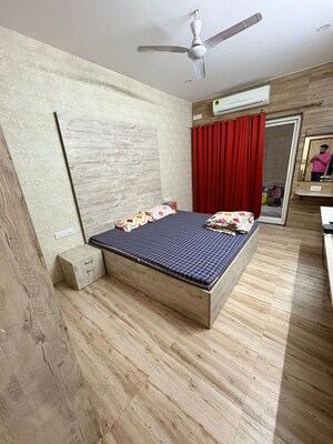 Bedroom in 1.5 BHK Builder Floor at Dlf Cyber City – for Rent