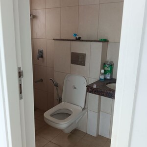 Bathroom in 3 BHK Apartment at Godrej Boulevard, Manjari – for Rent