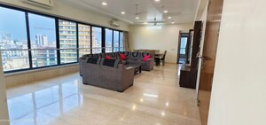 Living Room in 3 BHK Apartment at Lakhanis Signature, Bandra West – for Rent