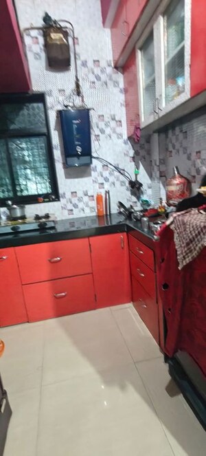 Kitchen in 1 BHK Apartment at Cidco Kargil CHS, Ghansoli – for Rent