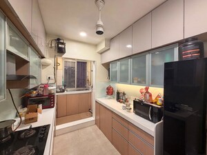 Kitchen in 1 BHK Apartment at Hiranandani Estate, Ghodbunder Road – for Rent