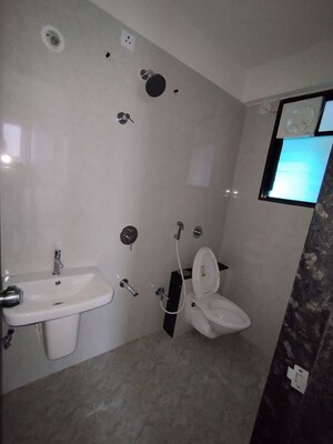 Attached Bathroom in 2 BHK Apartment at Shree Anand Royal Court, Thergaon – for Rent