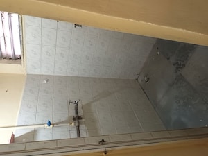 Bathroom in 1 BHK Apartment at Cidco Ekta CHS, Ghansoli – for Rent