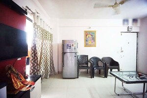 Living Room in 2 BHK Apartment at Nirnay Nagar – for Sale
