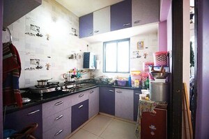 Kitchen in 2 BHK Apartment at Nirnay Nagar – for Sale