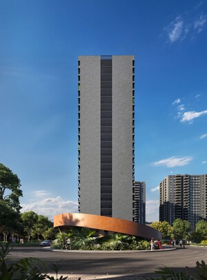Building Lobby in 3 BHK Apartment at Assetz Mizumi Reserve, Kudlu – for Sale