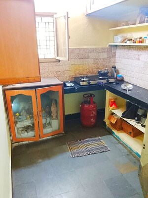 Kitchen in 2 BHK Builder Floor at Banjara Hills – for Rent