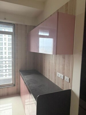 Kitchen in 2.5 BHK Apartment at Sheth Zuri, Laxmi Nagar – for Rent