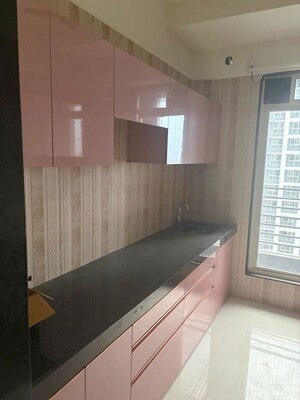 Kitchen in 2.5 BHK Apartment at Sheth Zuri, Laxmi Nagar – for Rent