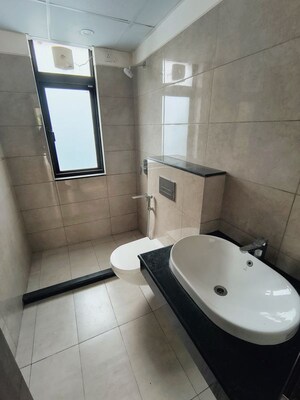 Attached Bathroom in 3 BHK Apartment at Adani Samsara Vilasa, Sector 63 – for Rent