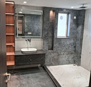 Bathroom in 3 BHK Apartment at BPTP Amstoria, Sector 102 – for Rent