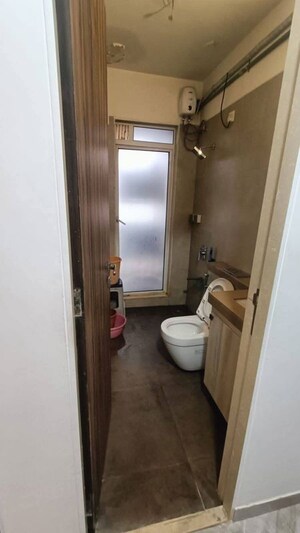 Bathroom in 2 BHK Apartment at Omkar Ananta, Goregaon East – for Rent